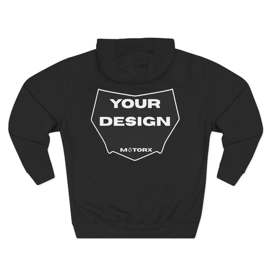 Custom decal MotorX Hoodie - Black