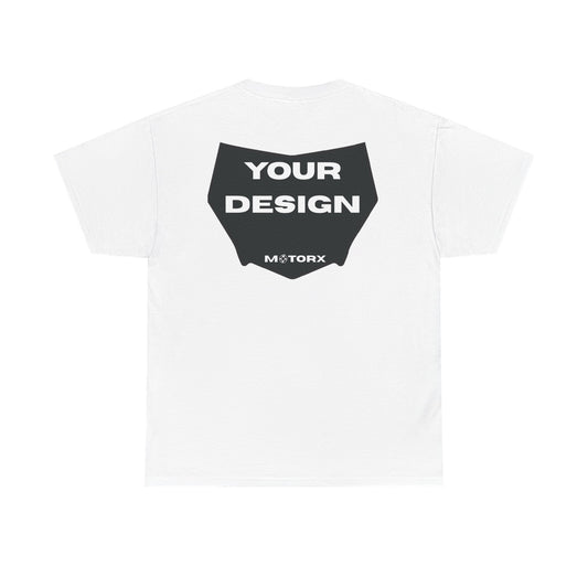 Custom decal MotorX tee - white