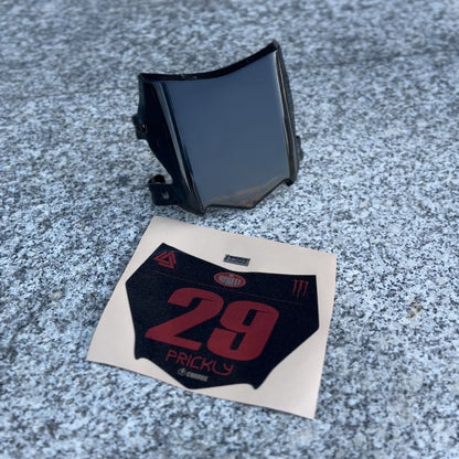 glossy motocutz plate